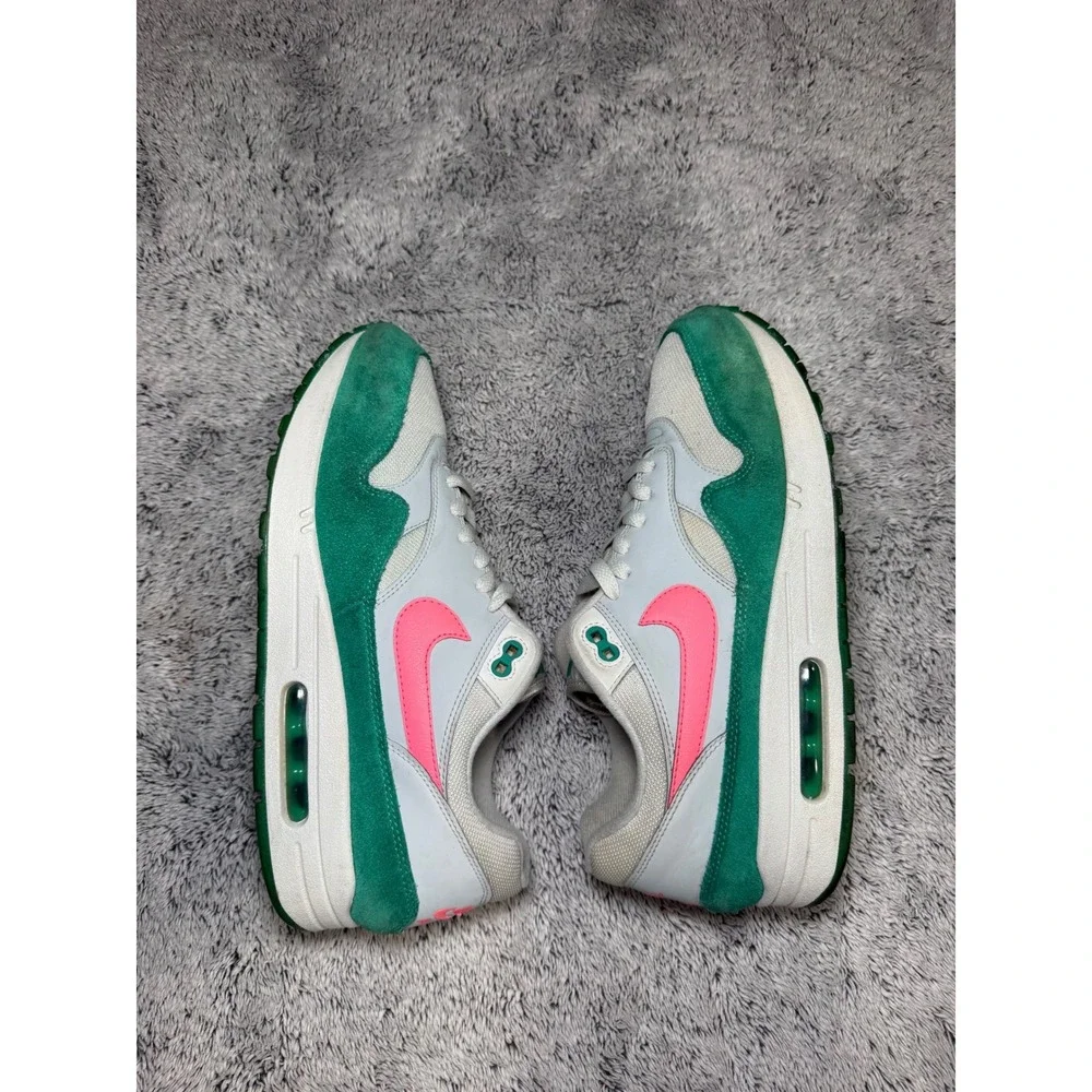Nike Air Max 1 Watermelon‎ White Green Pink AH8145-106 Mens 10.5 Sneaker